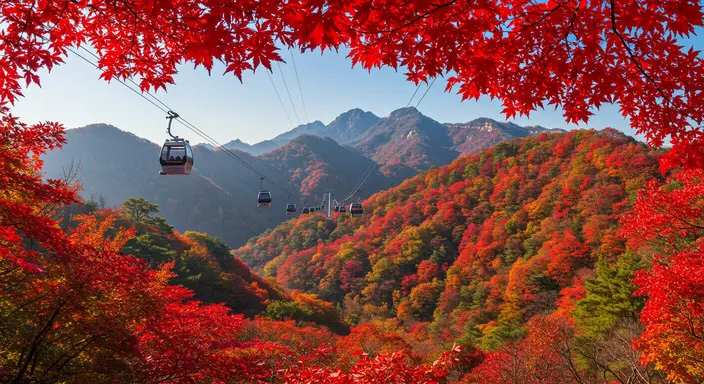 北京香山紅葉