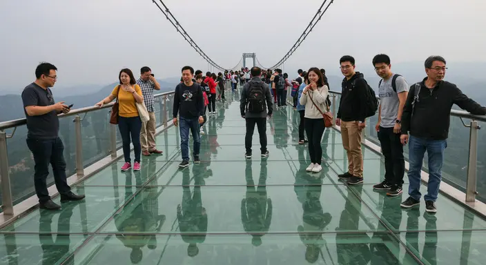 張家界大峽谷玻璃橋