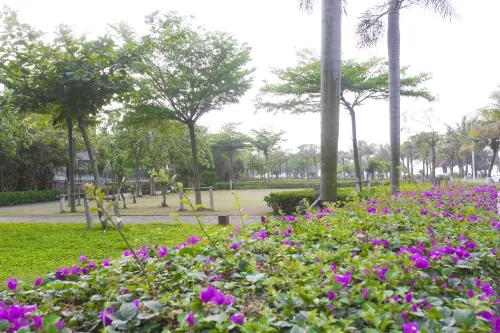 Jizhu Holiday Apartment (Hainan University City People's Hospital) Außen Photos