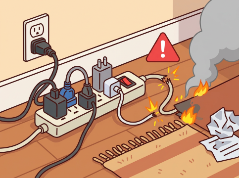 China Plug Overloaded Outlet