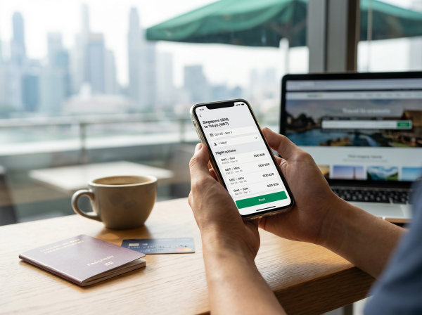 Book flight tickets.