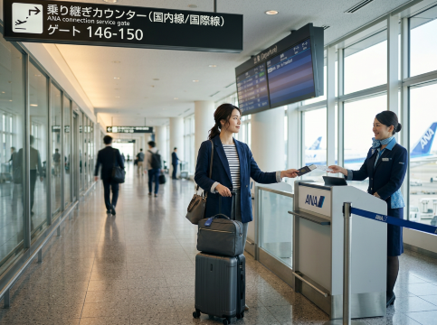 ANAの乗り継ぎで失敗しないためのポイント