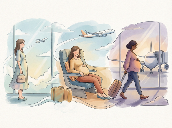 妊婦の飛行機利用