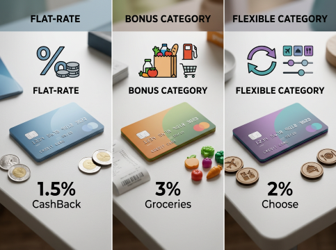 Cashback Credit Cards Chart