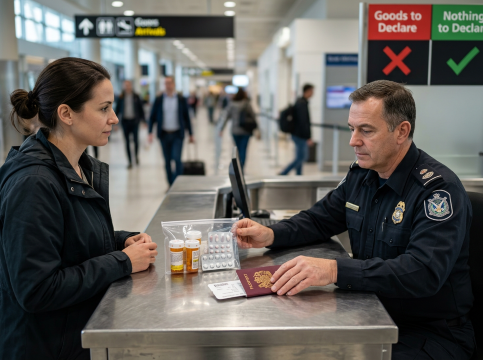 Medication Declaration for boardig plane