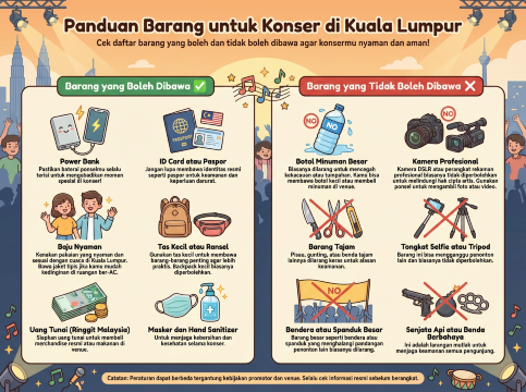 Panduan Barang Konser