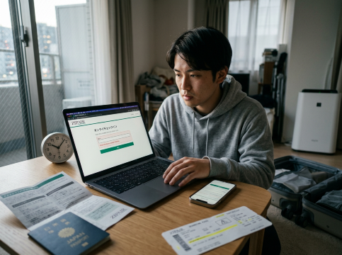 ZIPAIRのオンラインチェックインの落とし穴と注意点