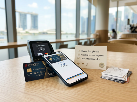 Smart payment scene.