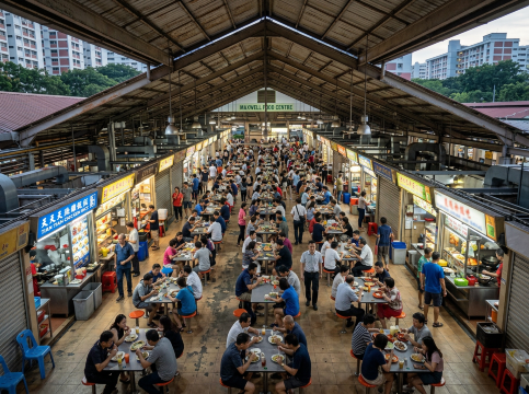 Maxwell Food Centre Stalls