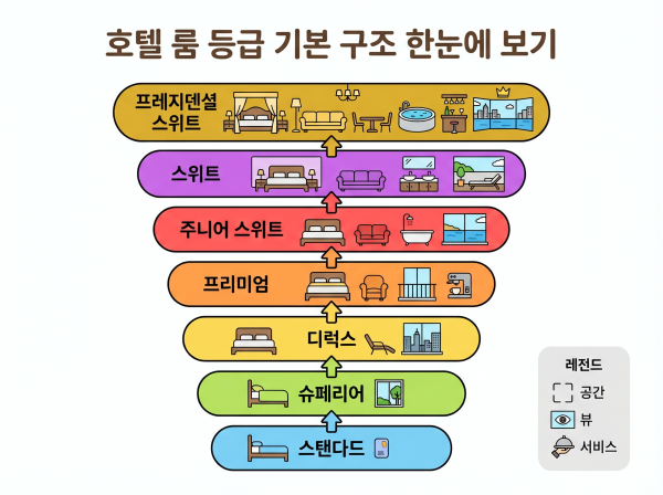 호텔 룸 등급 구조