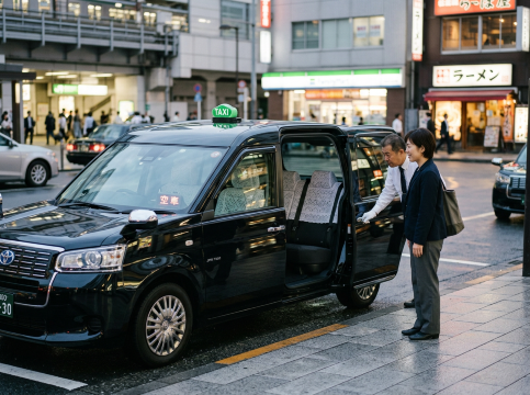 Japan Taxi Door Service