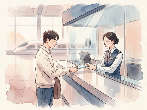 중국 고속철도 환불 창구