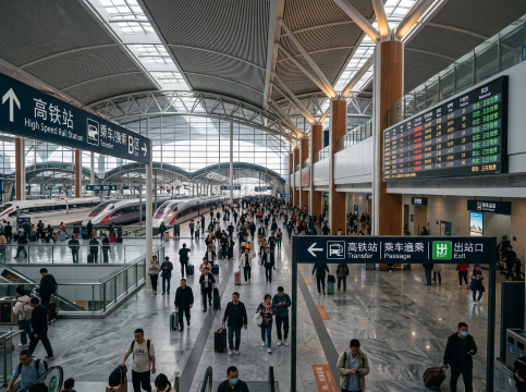 中国高速鉄道の同じ駅での乗り換えは何分必要?