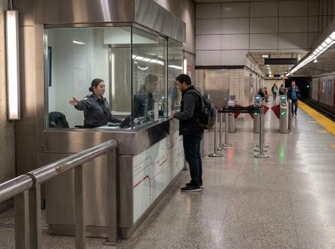 Shanghai Metro Subway Help Desk