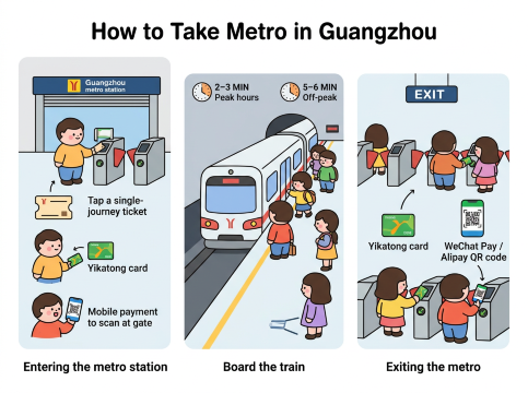How to Take Guangzhou Metro