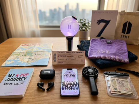 BTSシンガポール公演に行く前に準備したいこと