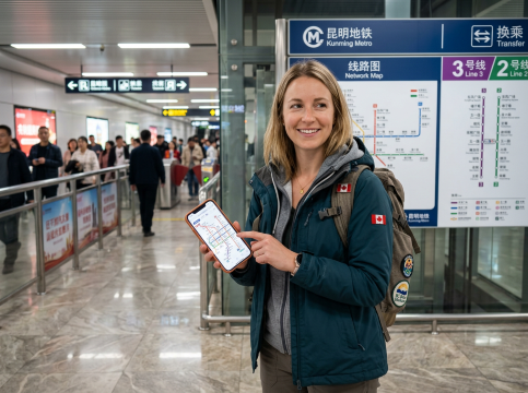Navigating Kunming Metro