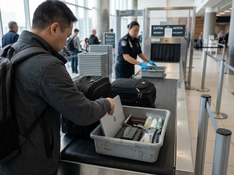 Bringing Lighter on Plane and going through Security Scan