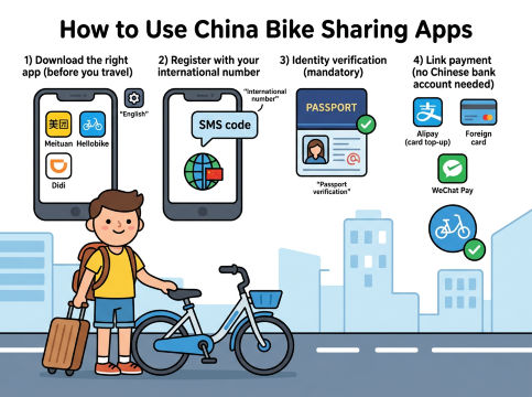 How to Use China Bike Sharing Apps