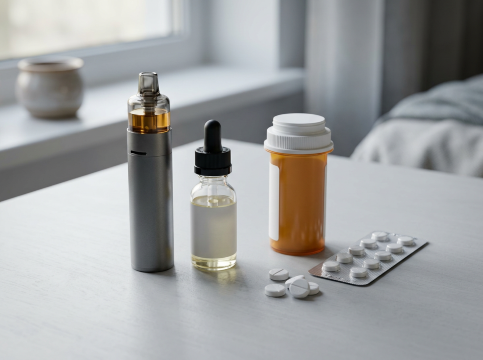 Vapes and Medication at Korean Customs