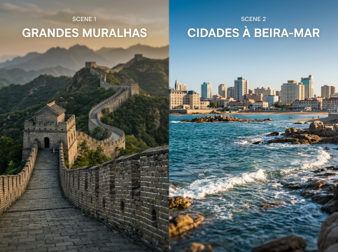 Sugestões para um passeio de um dia: Grandes Muralhas vs. Cidades à beira-mar