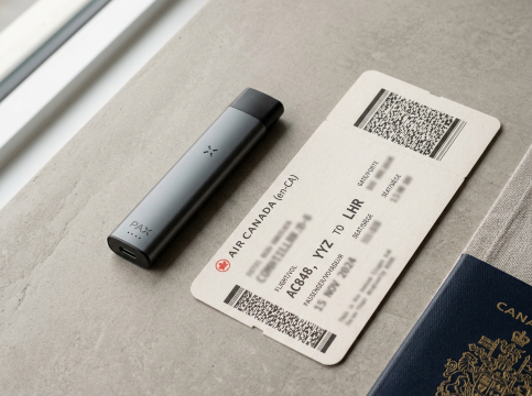 Vape & Boarding Pass to bring on plane