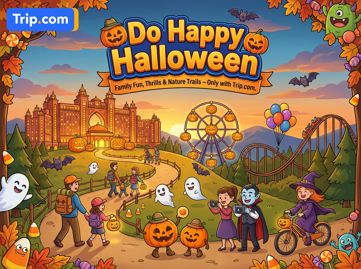 Trip.com Halloween Poster