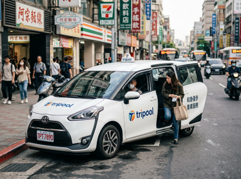 Tripool taxi Taipei.