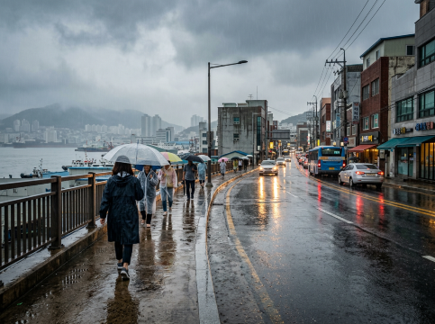Busan Rain Street