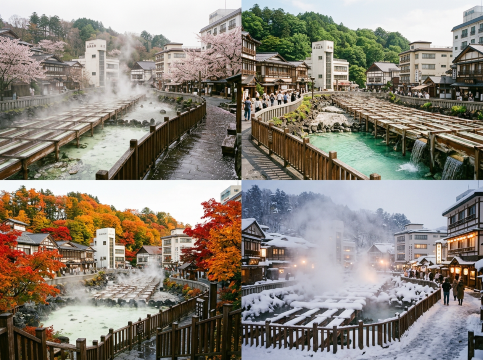 草津温泉一人旅のベストシーズン|季節ごとの楽しみ方
