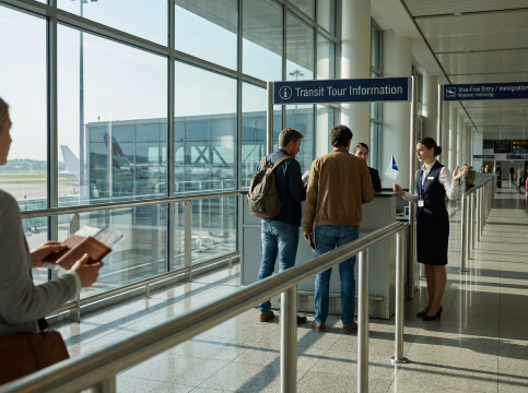 경유 시 긴급 상황 대처 방법