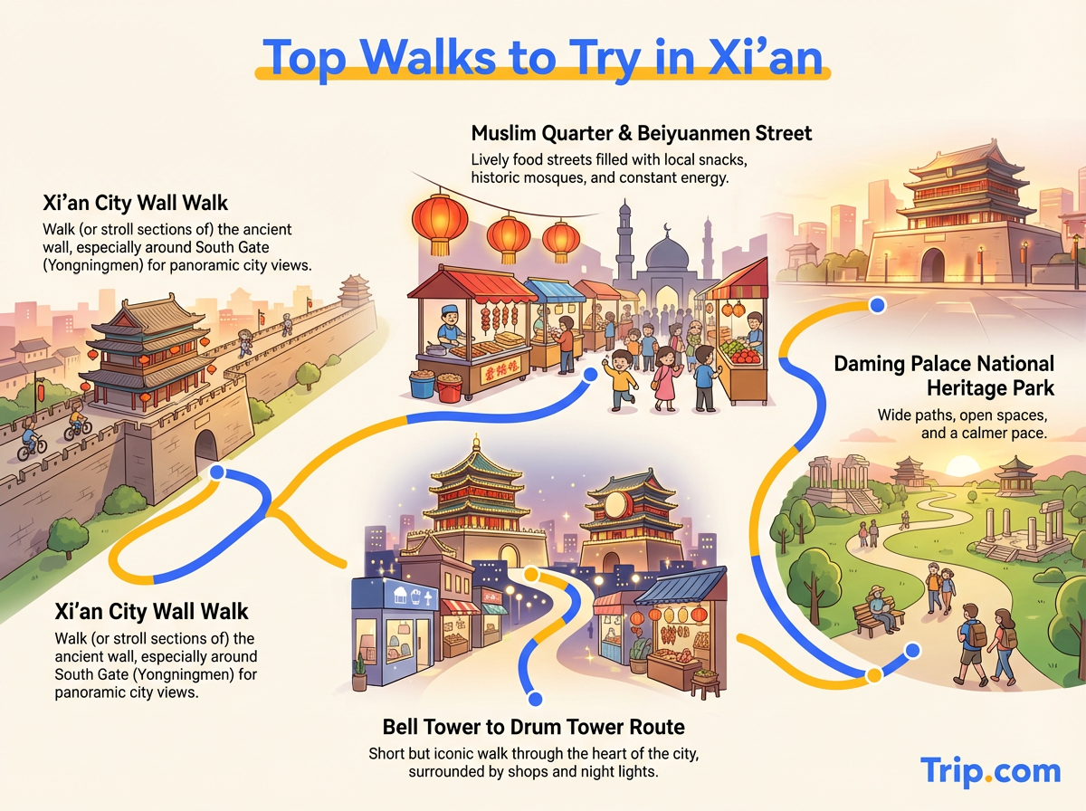 Xi'an Transport - Walking