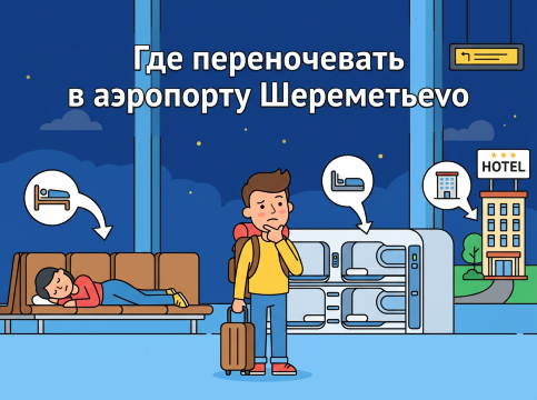Где переночевать в аэропорту Шереметьево 2026: полный гид и лайфхаки | Trip.com
