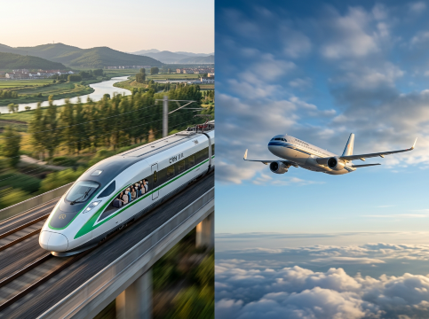 中国新幹線と飛行機は総所要時間・料金・荷物で選ぼう