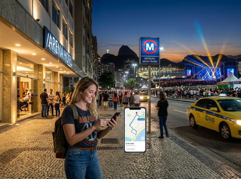 Onde ficar no Rio de Janeiro para o show