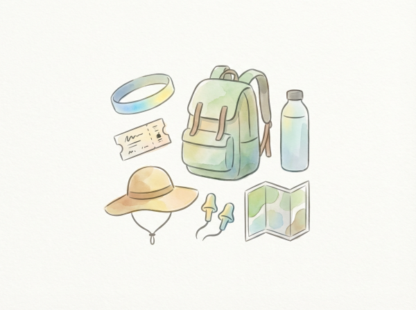 サマソニ初心者向けイラスト