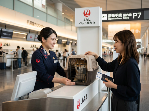 JALでペットを預ける際の料金