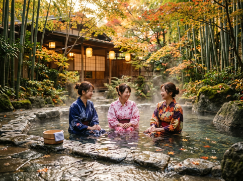温泉女子旅のモデルコース｜1泊2日・2泊3日のプラン