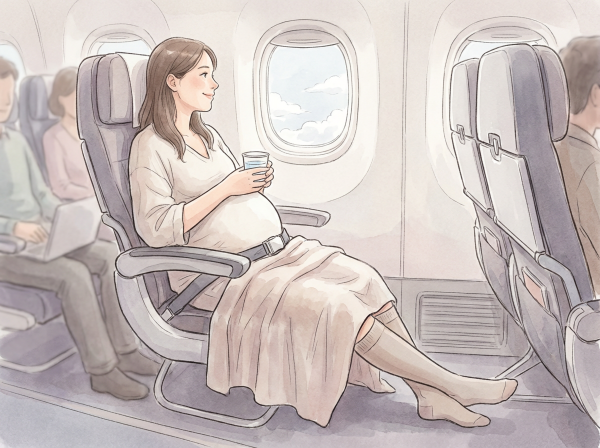 妊婦の快適な機内過ごし方