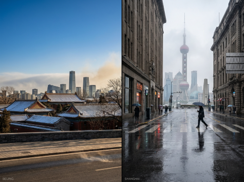 Shanghai vs Beijing Weather