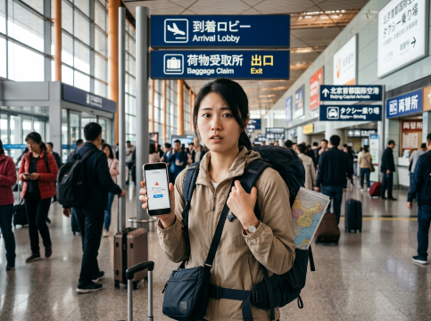 中国到着後、Googleマップが使えないときはどうすればいい?
