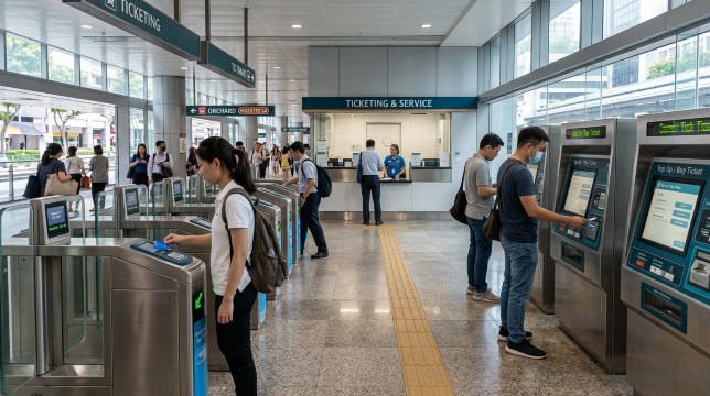 Singapore MRT Ticketing
