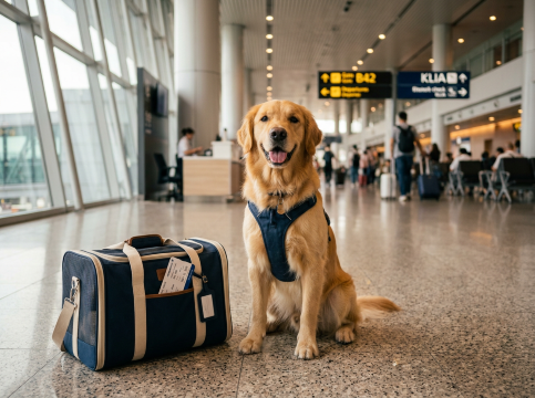 **Pet at Airport**