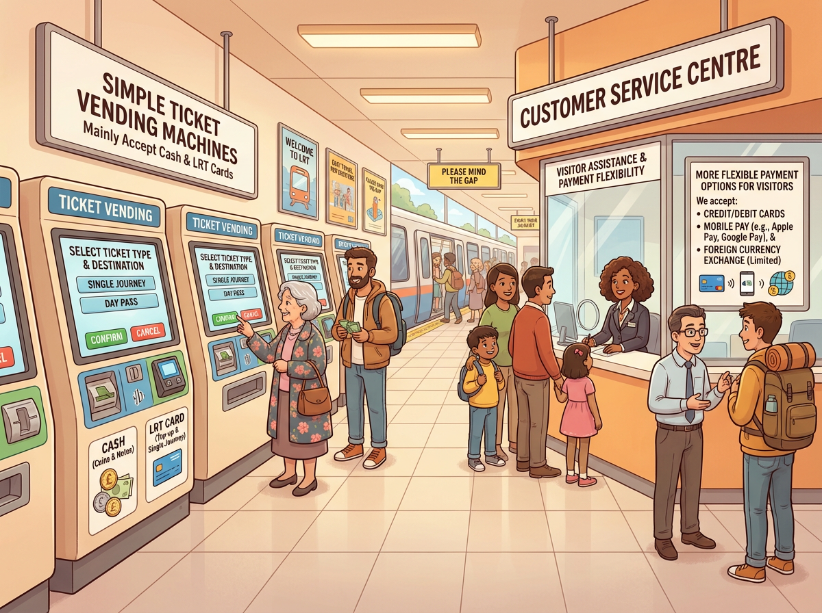 So bezahlst du für die Macau LRT: Tickets, Karten & mobiles Bezahlen