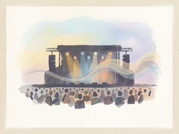 野外ステージ図