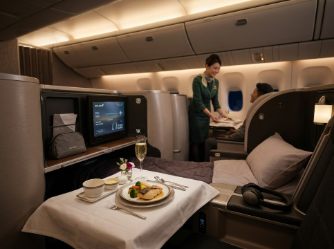 エバー航空のビジネスクラス完全ガイド｜座席・ラウンジ・機内食・料金