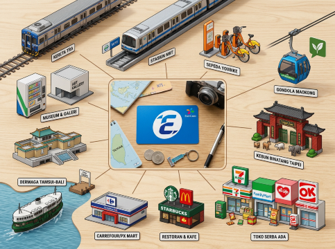 Peta Penggunaan EasyCard