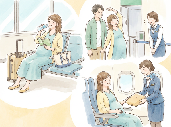 妊婦の安心フライト