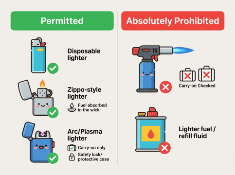 Lighter rules infographic.