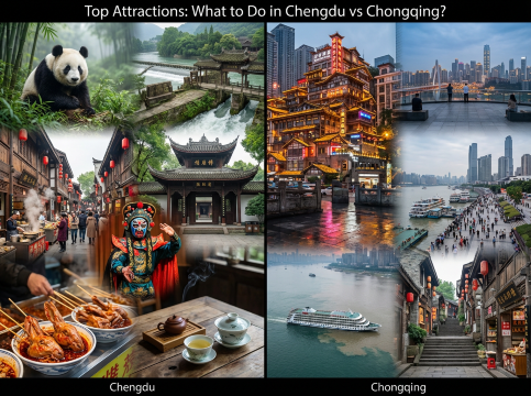 Top Attractions: What to Do in Chengdu vs Chongqing